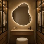 Amoeba Freeform Mirror