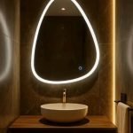 Pebble LED Mirror