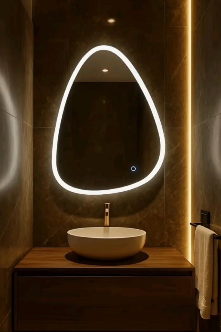Pebble LED Mirror Pebble LED Mirror - Image 1